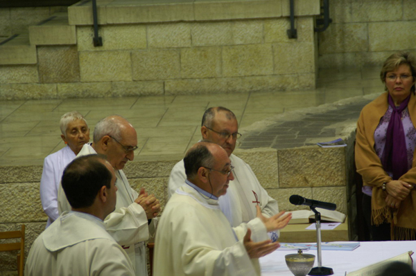 The Basilica of the Annuniciation - Nazareth, Israel 2008 - Cat0814